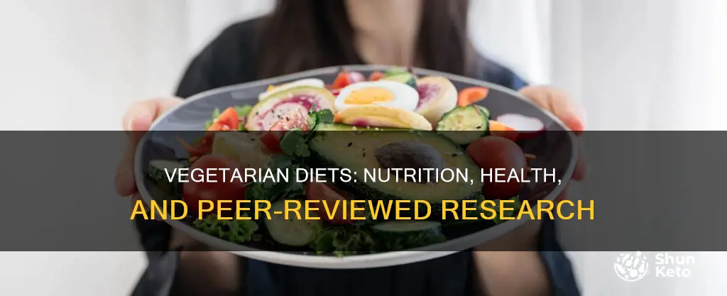 what should people consume in a vegetarian diet peer reviewed