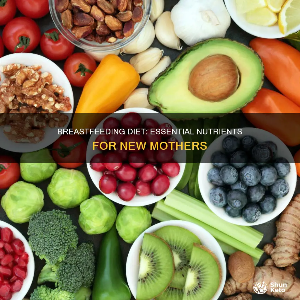 what should women increase in diet while breastfeeding