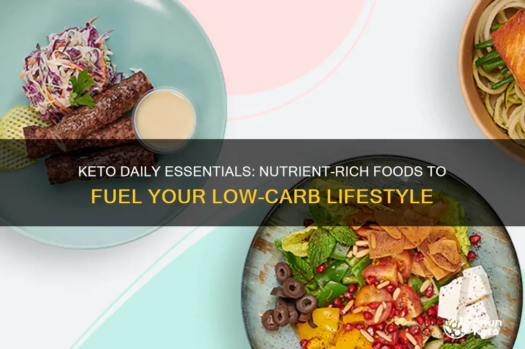 what should yopu eat daily on keto