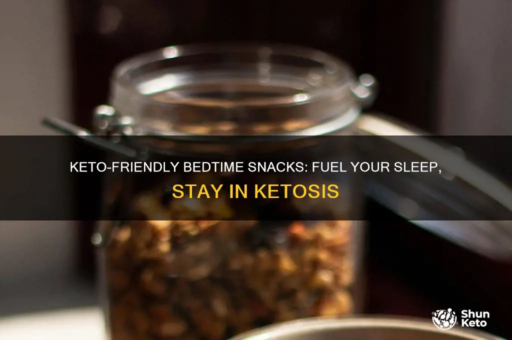 what should you eat before bed on the keto diet
