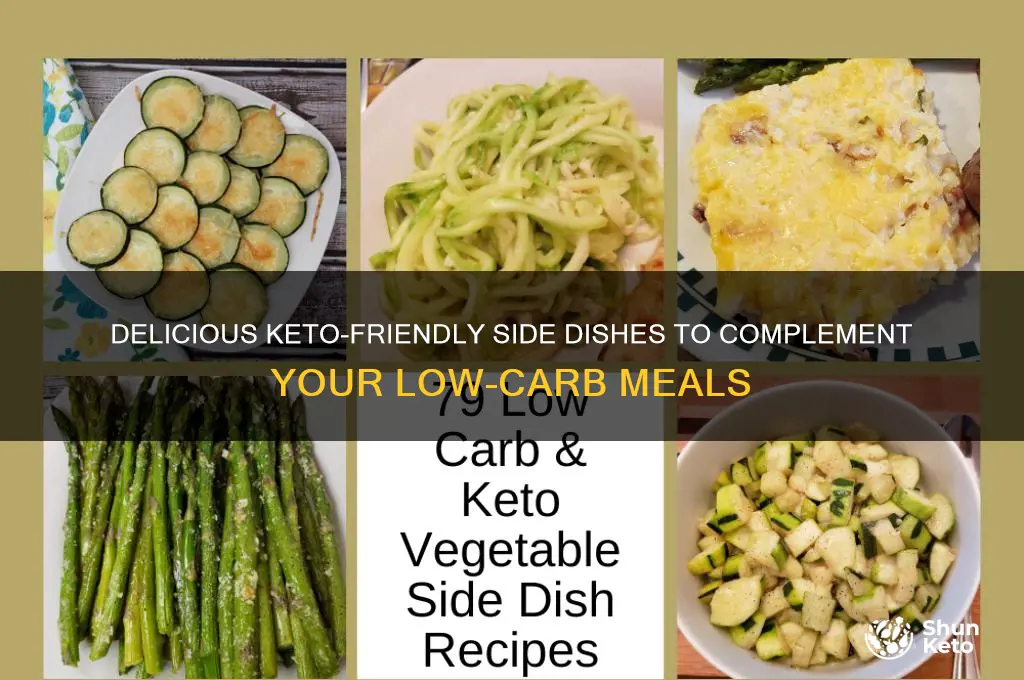 what side dishes can you have on the keto program