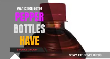 Dr Pepper Diet: Bottle Sizes and Varieties