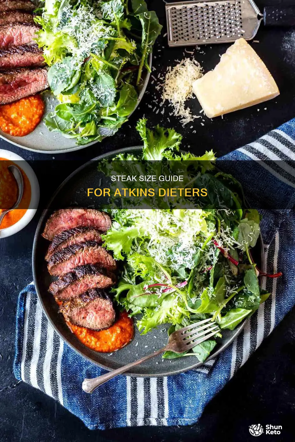what size steak on atkins diet