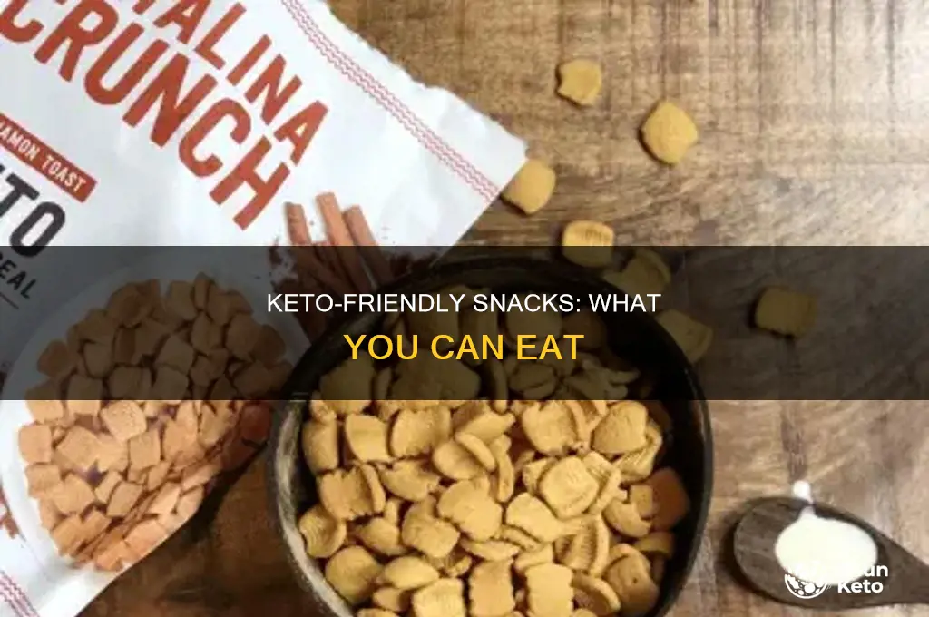 what snacks can i eat on keto