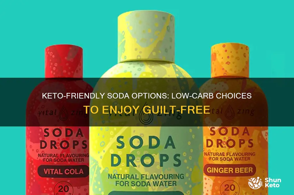 what soda can i have on keto