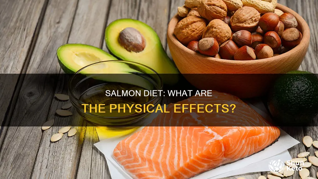 what someone on salmon only diet looks like