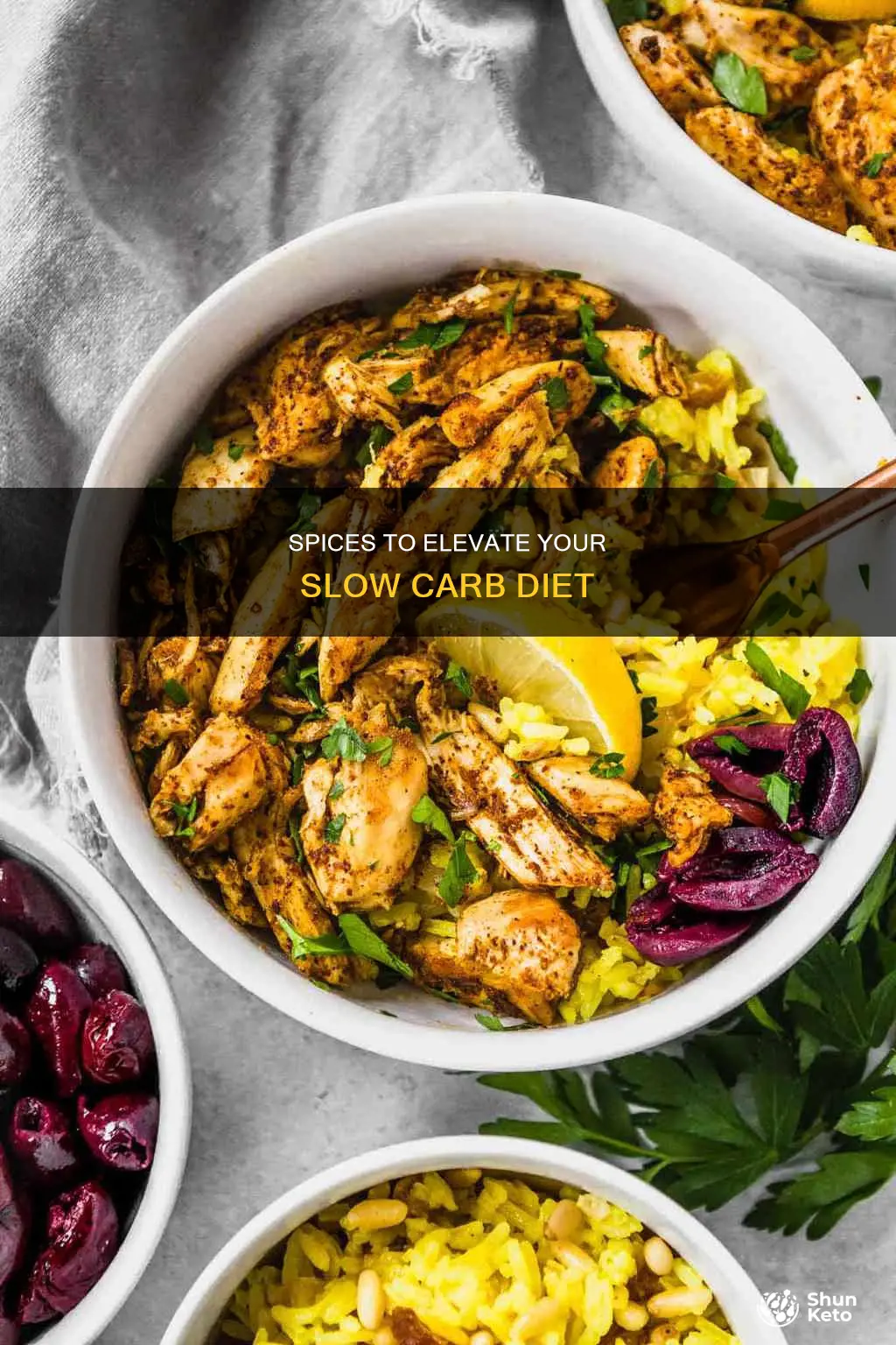 what spices are used on the slow carb diet