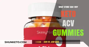 Where to Buy Keto ACV Gummies: Top Stores and Online Options