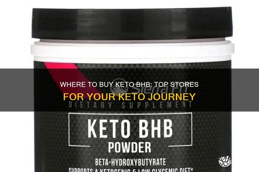 what store can i buy keto bhb