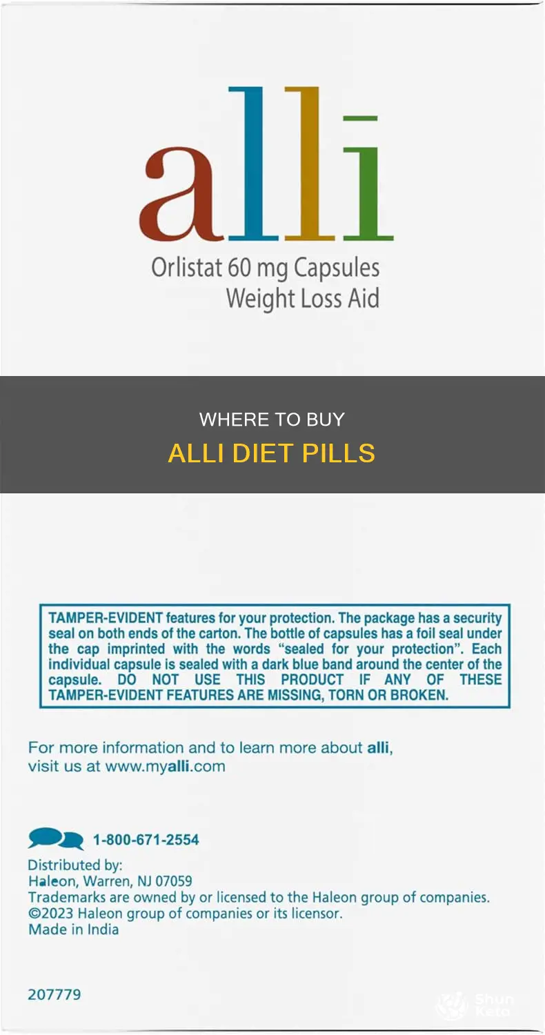 what stores carry alli diet pills