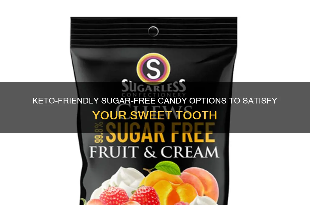 what sugar free candy can i have on keto