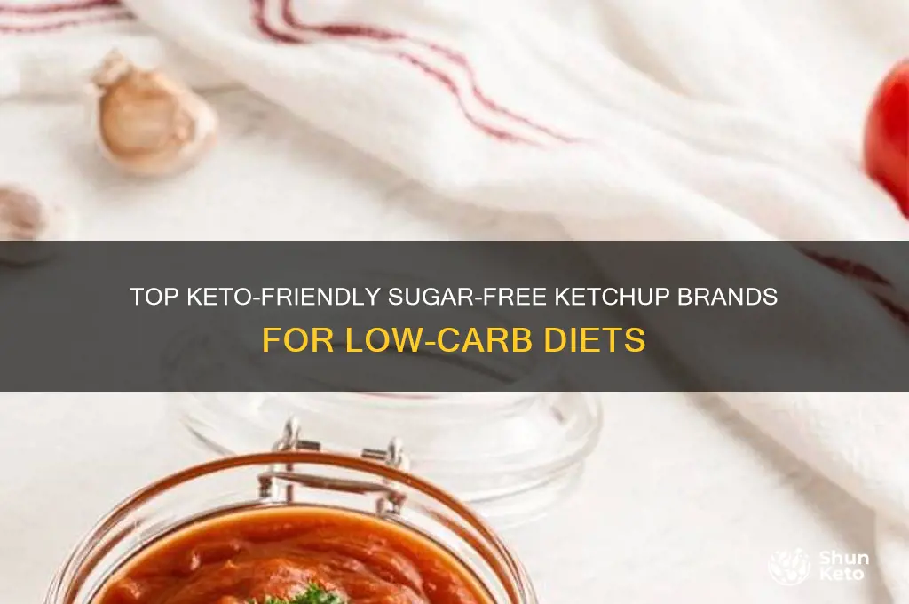 what sugar free ketchup is best for the keto diet