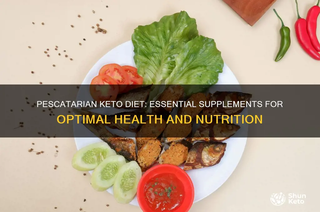 what supplements needed for pescatarian keto diet