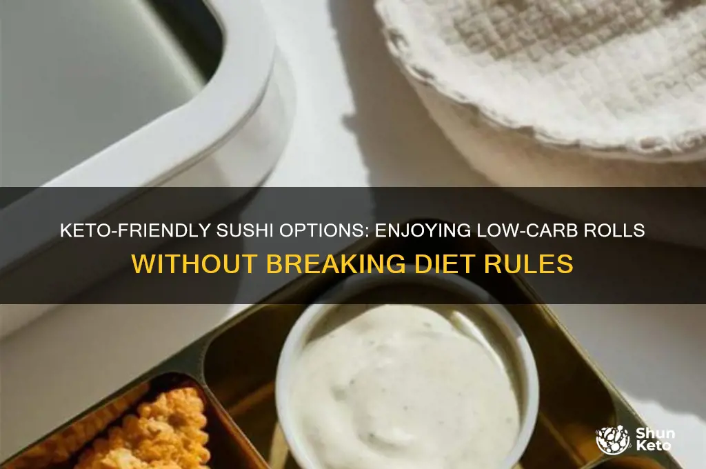 what sushi is safe for keto diet