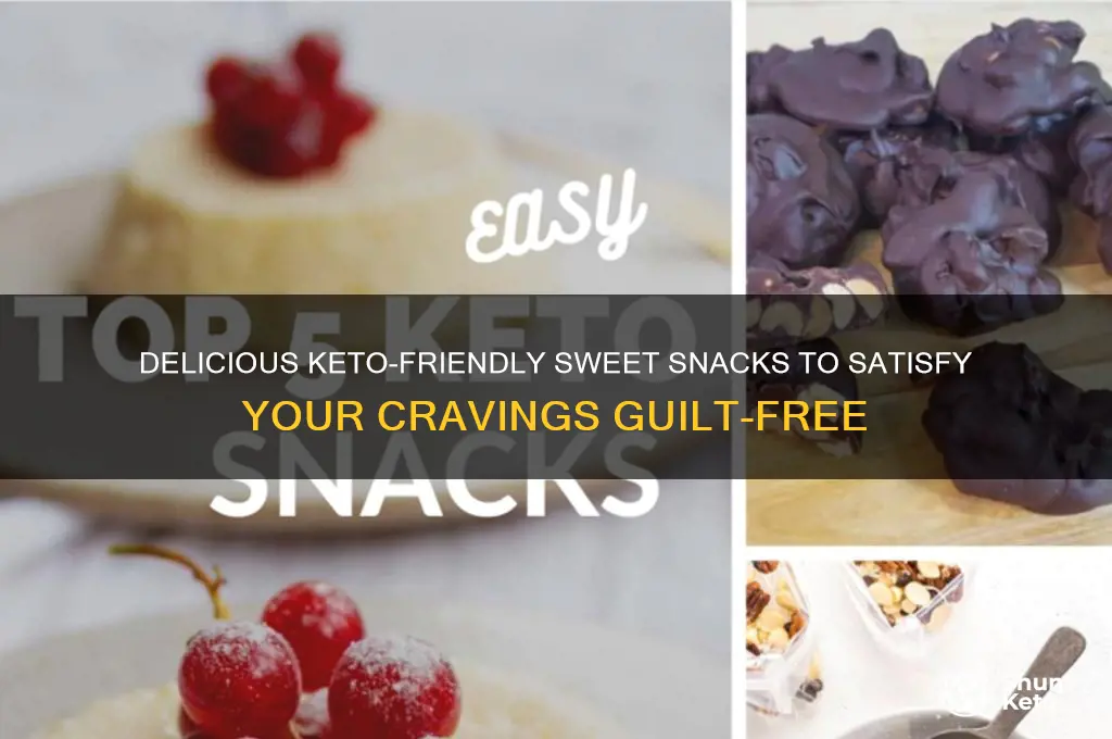 what sweet snack to eat that is keto friendly