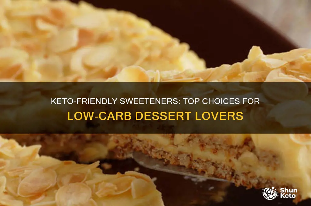 what sweetener can i eat on keto