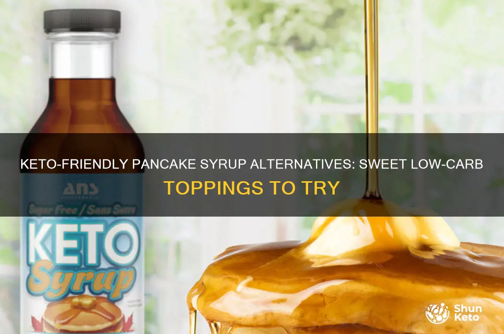 what syrup can you use on pancakes with keto