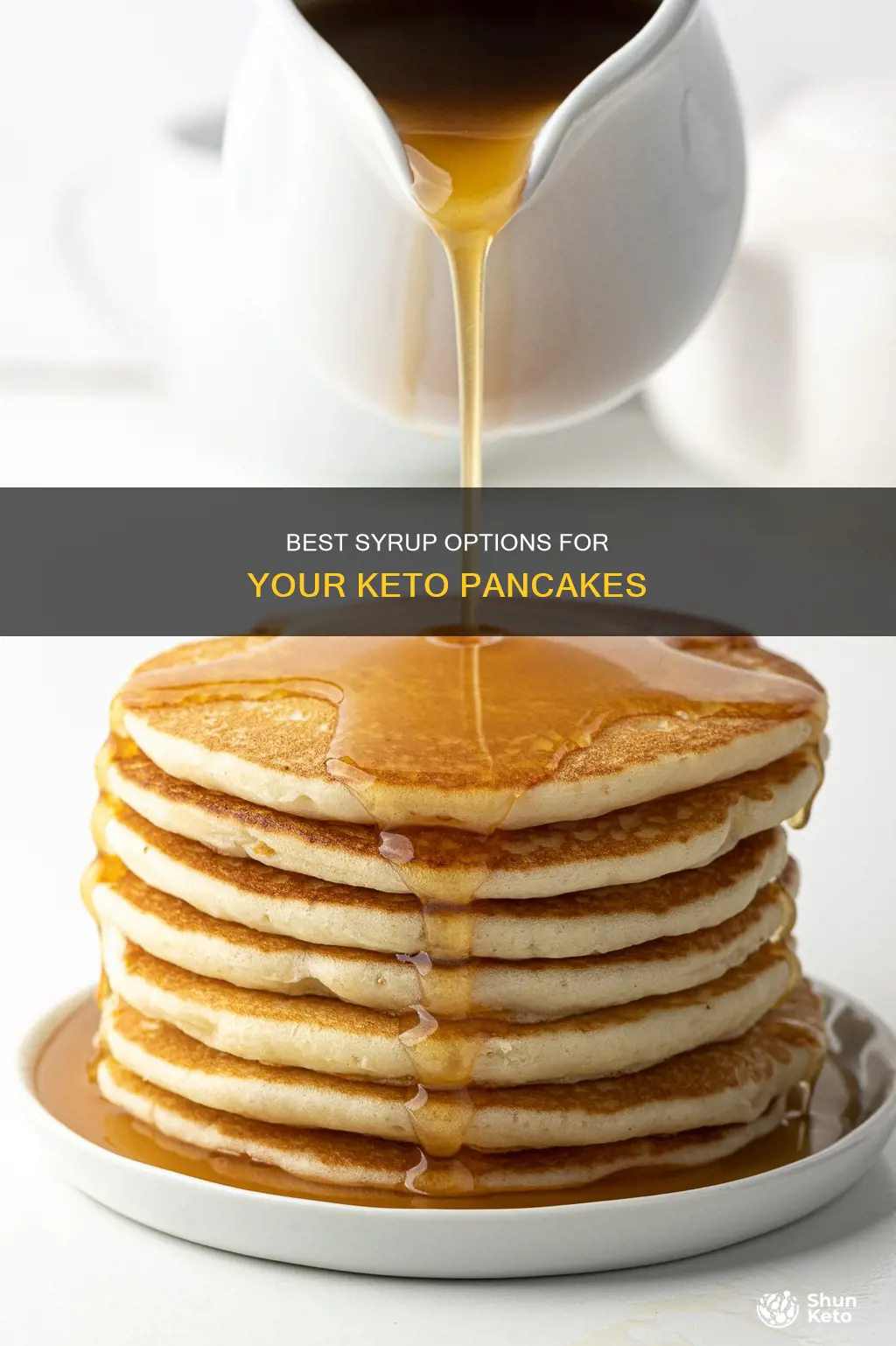 what syrup to use on keto pancakes