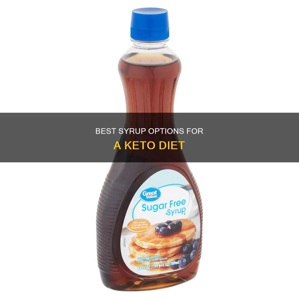 what syrup to use on keto