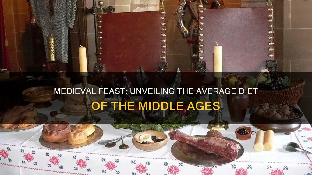 what the average diet was like in medieval times