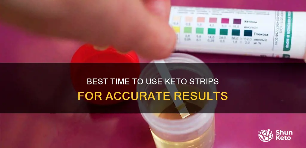 what time is best to use keto strips