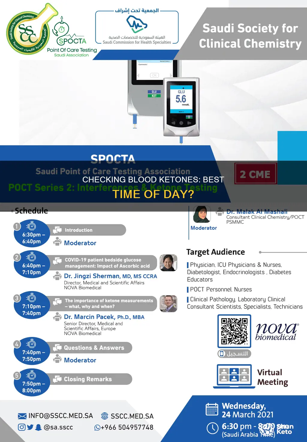what time of day to check blood ketones diet doctor