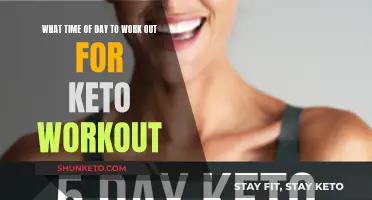 Best Time to Work Out on a Keto Diet