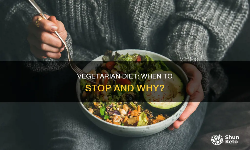 what time should you stop a vegetarian diet