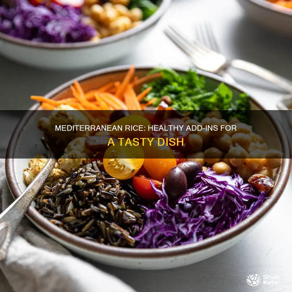 what to add to rice on mediterranean diet