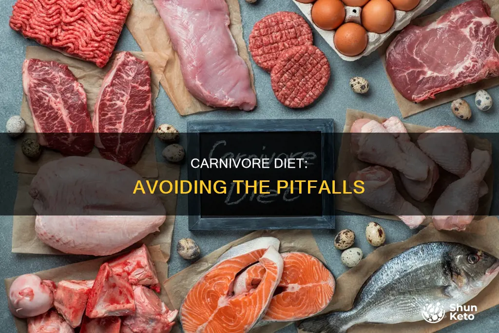 what to avoid on carnivore diet