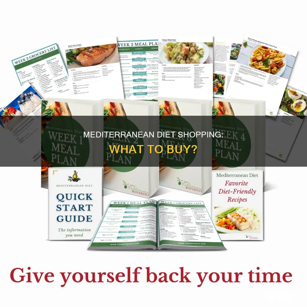what to buy for a mediterranean diet