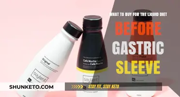 Liquid Diet Shopping List Before Gastric Sleeve