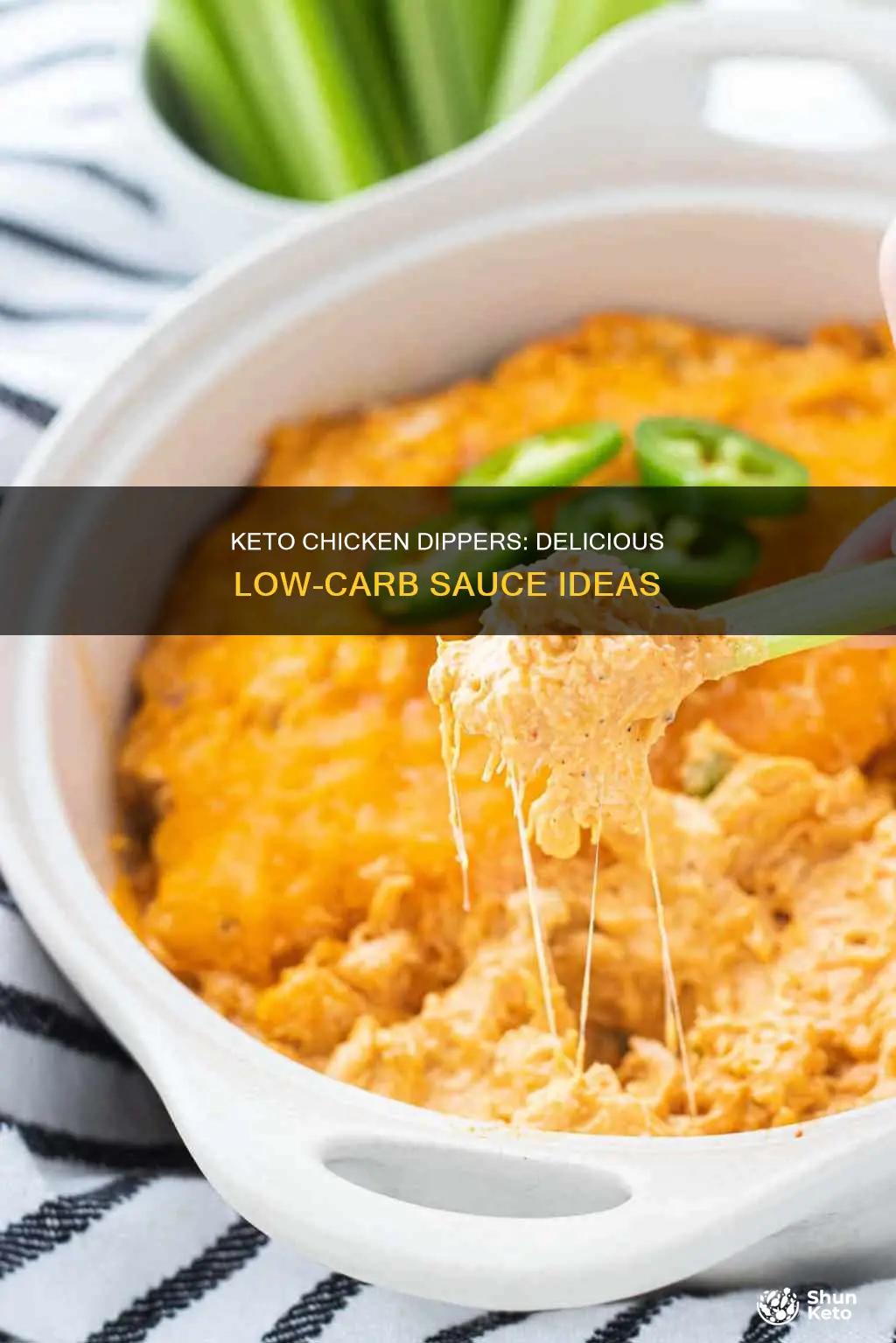 what to dip chicken in keto