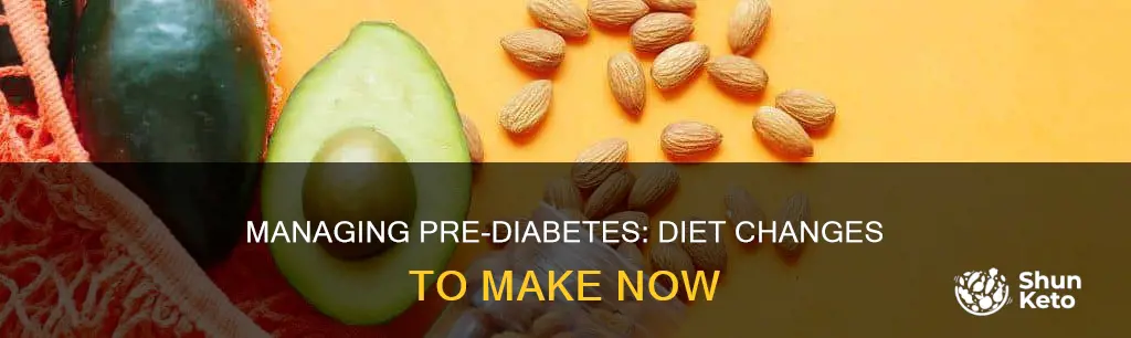 what to do about pre diabectic symptoms change diet