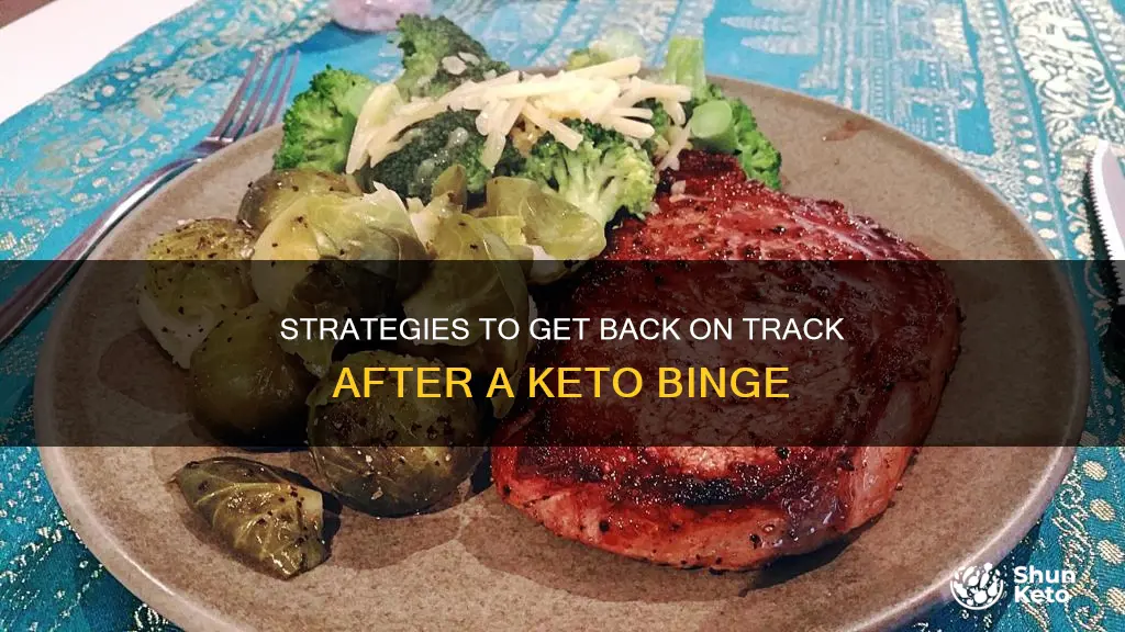 what to do after a binge day keto