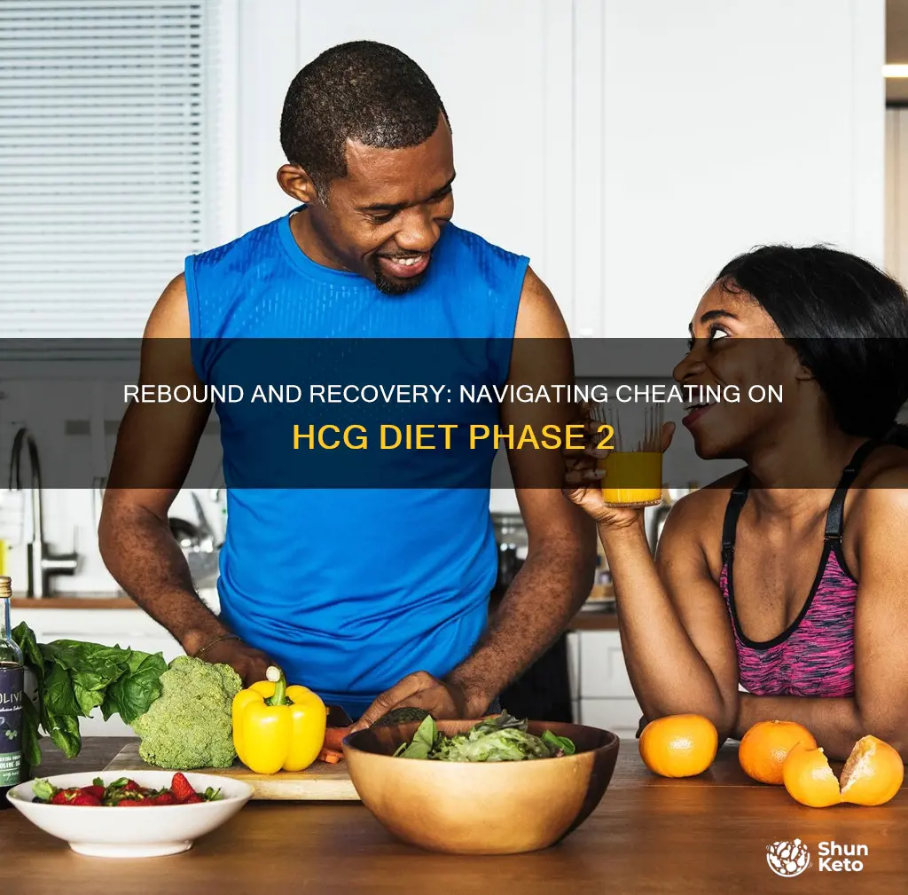 what to do after cheating on hcg diet phase 2