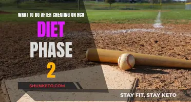 Cheating on HCG Diet Phase 2: Now What?