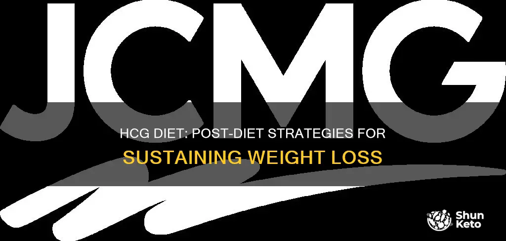 what to do after the hcg diet