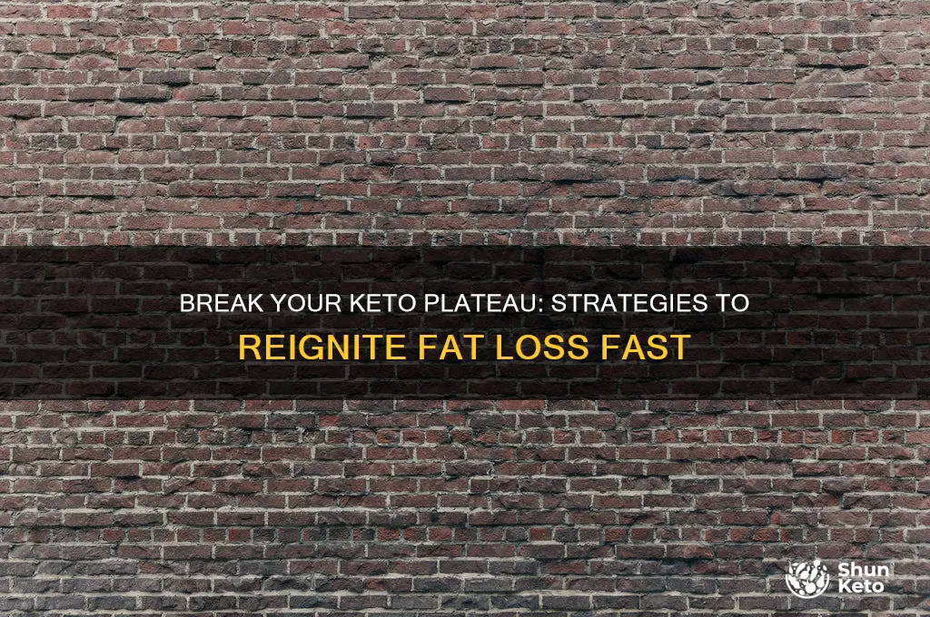 what to do i am on plateau on keto diet