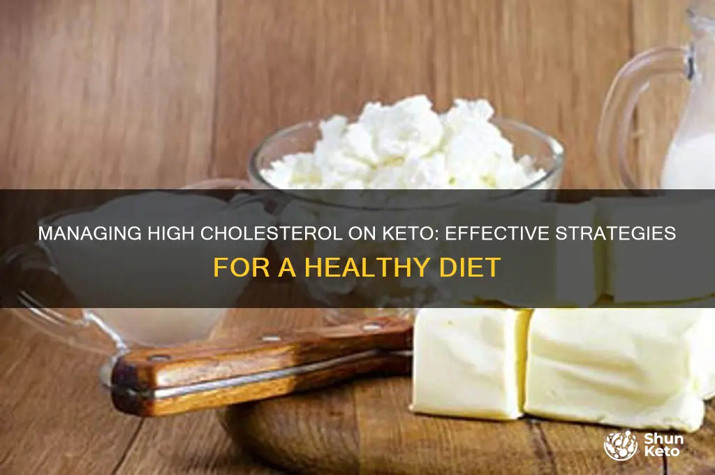 what to do if cholesterol rises in keto diet
