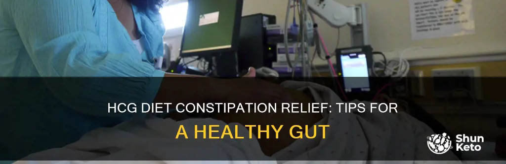 what to do if constipated on hcg diet