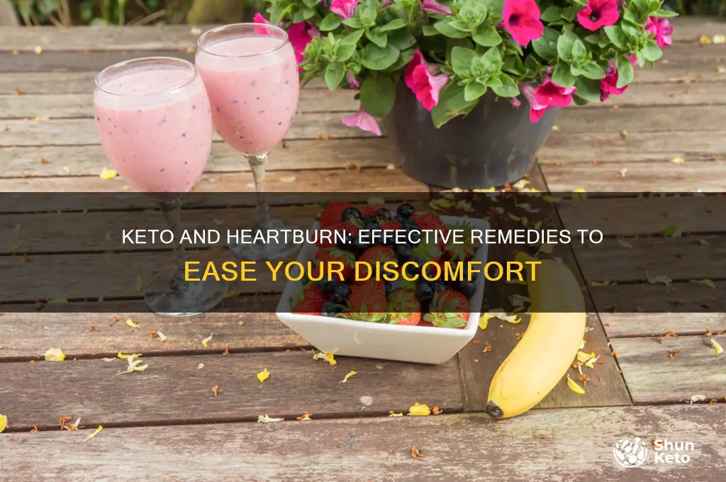 what to do if eating keto gives me heartburn