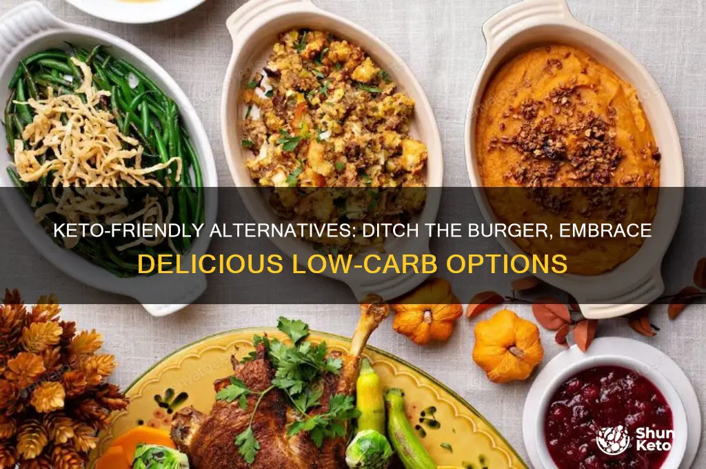 what to do instead of burger on keto diet