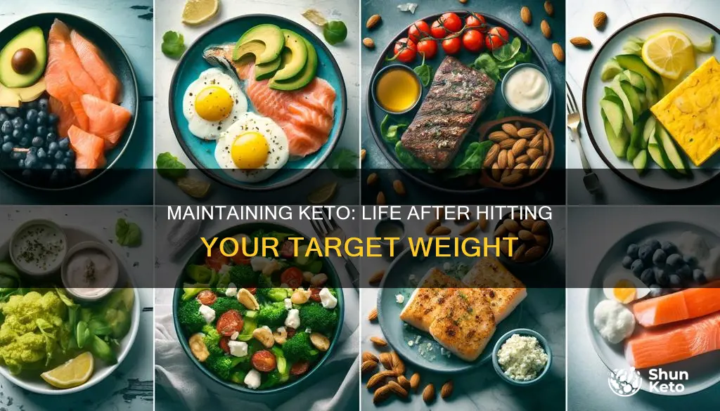 what to do keto diet i met my taget weight