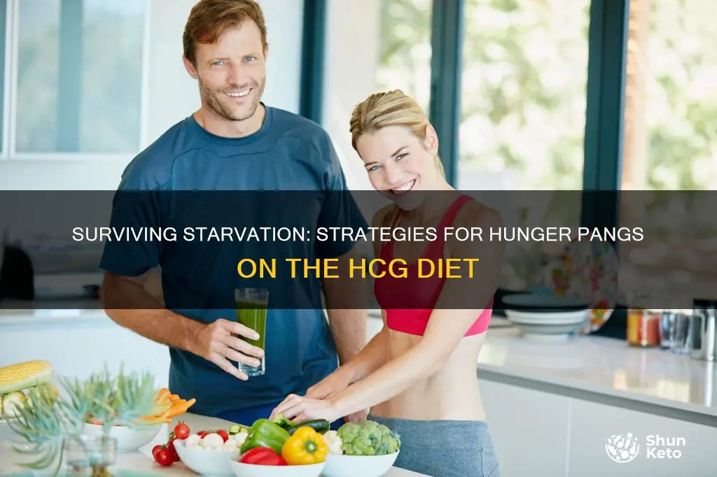 what to do when starving on hcg diet