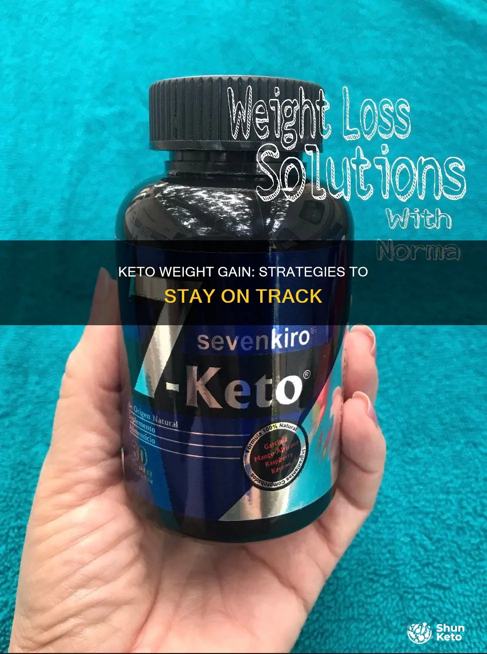 what to do when you are gaining weight on keto