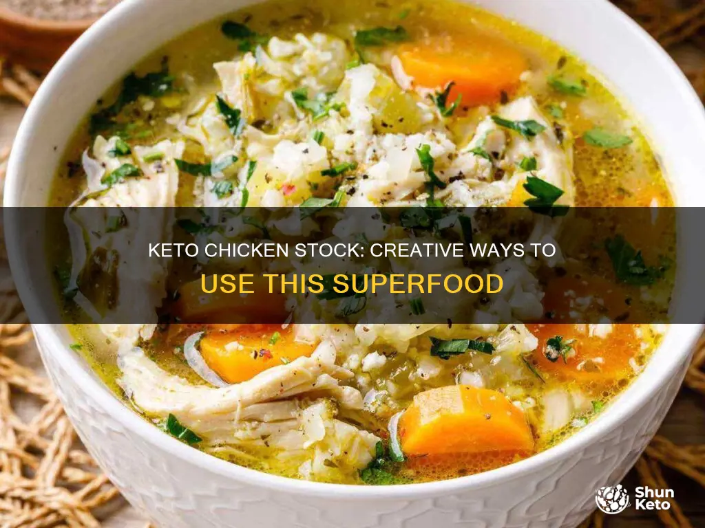 what to do with chicken stock keto