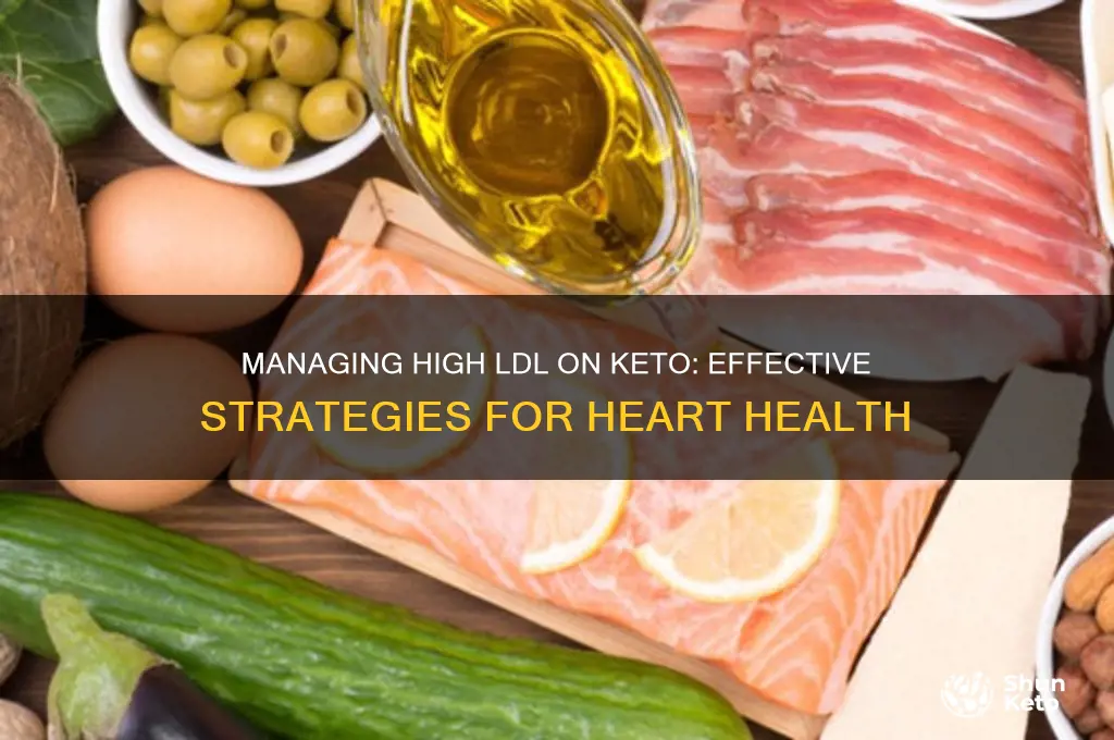 what to do with high ldl on the keto diet