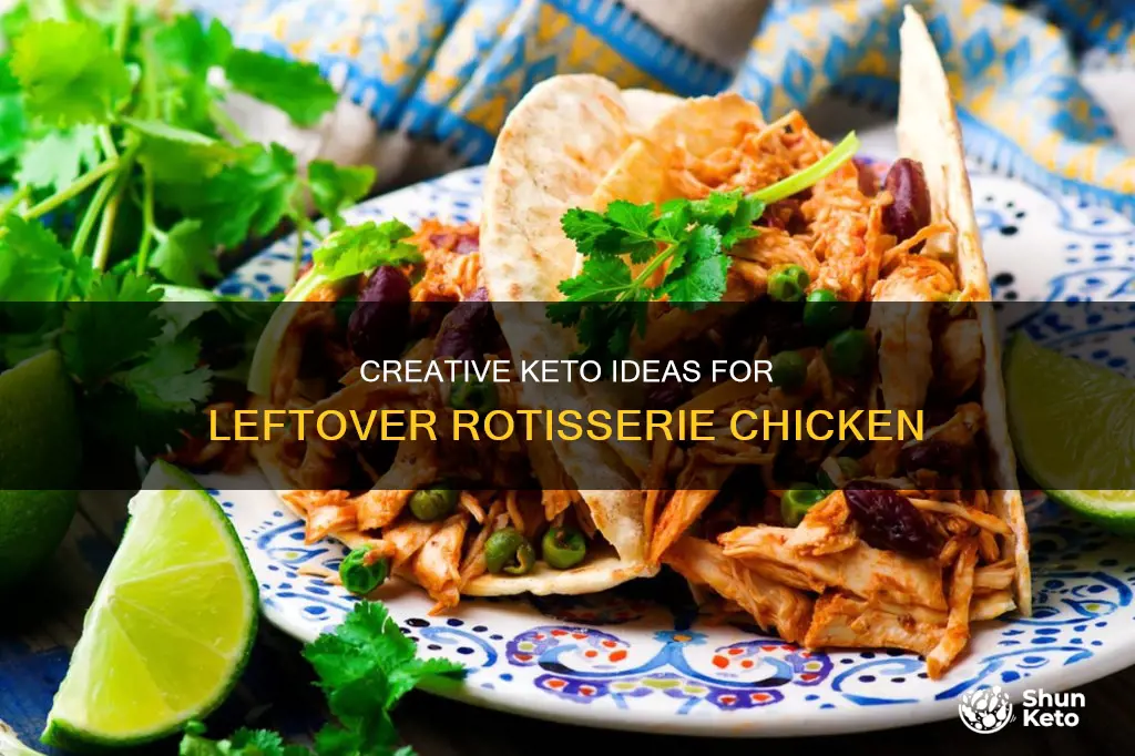 what to do with leftover rotisserie chicken keto