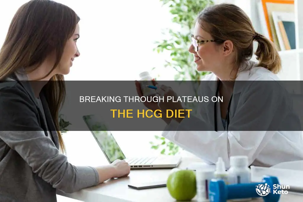 what to do with plateu during hcg diet